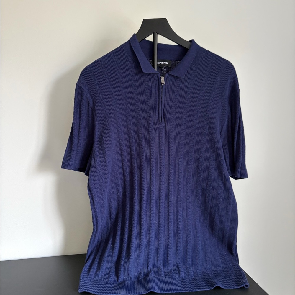 Express Deep Blue Men's Polo Shirt
